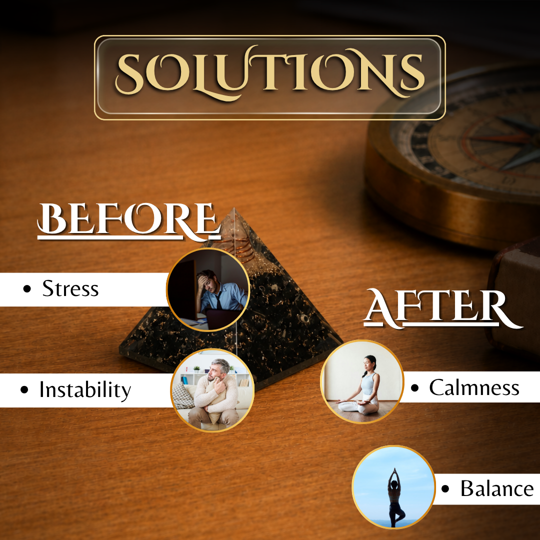 Black Tourmaline Pyramid