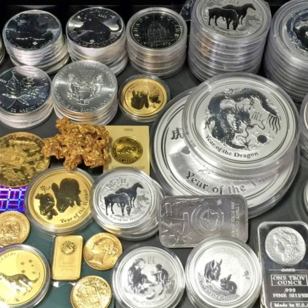 Silver or Gold Coins