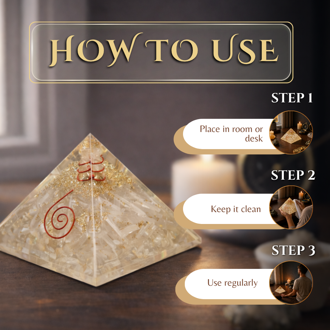 Selenite Pyramid