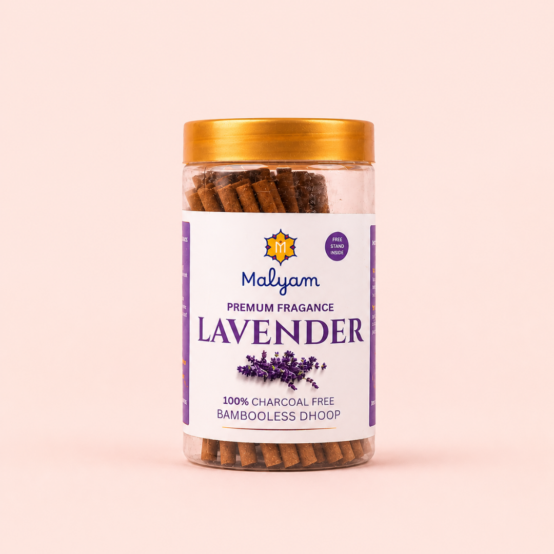 Lavender Premium Dhoop Sticks – Bambooless | Pack of 3