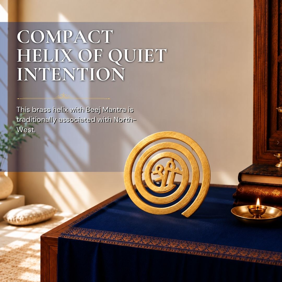Brass Helix Shri