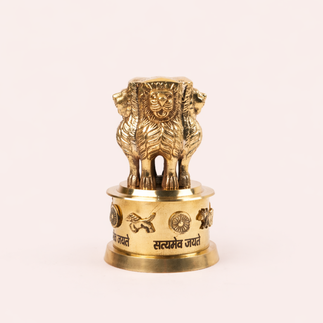BRASS ASHOKA PILLAR