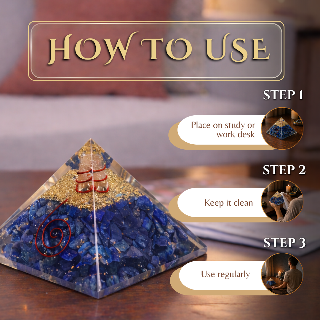 Lapis Lazuli Pyramid