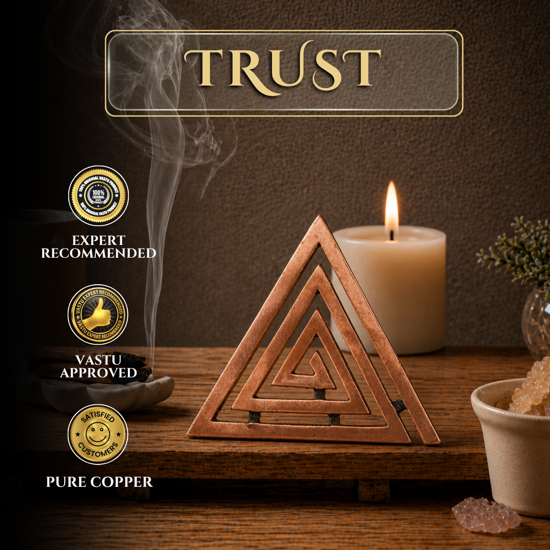 Copper Helix Triangle
