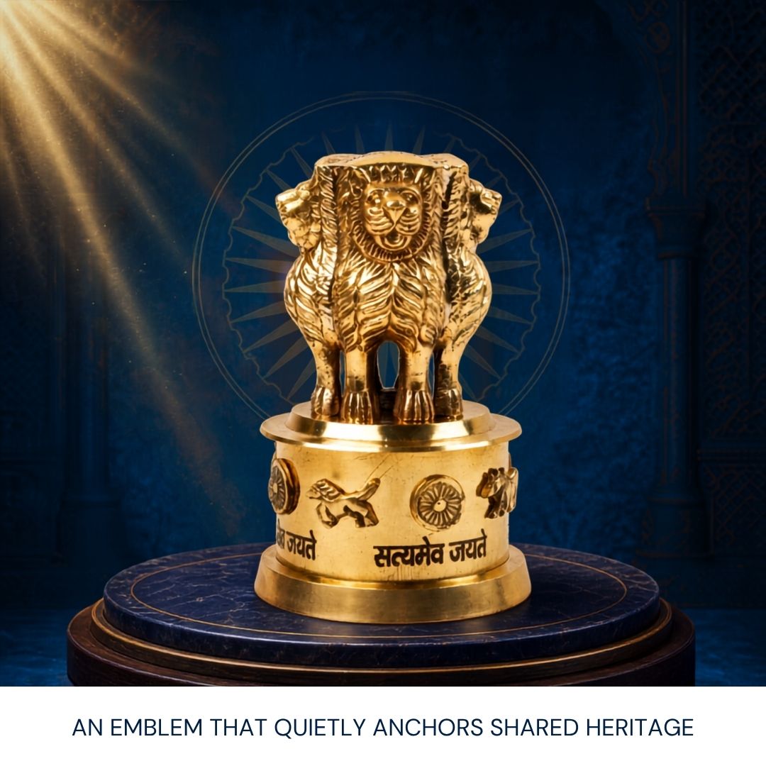 BRASS ASHOKA PILLAR