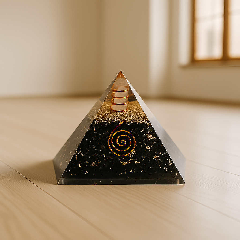 Black Tourmaline Pyramid