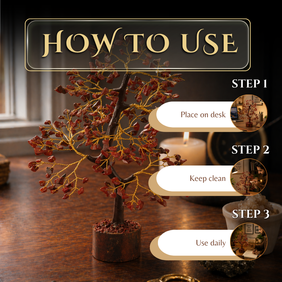 RED JASPER TREE 300 BEADS