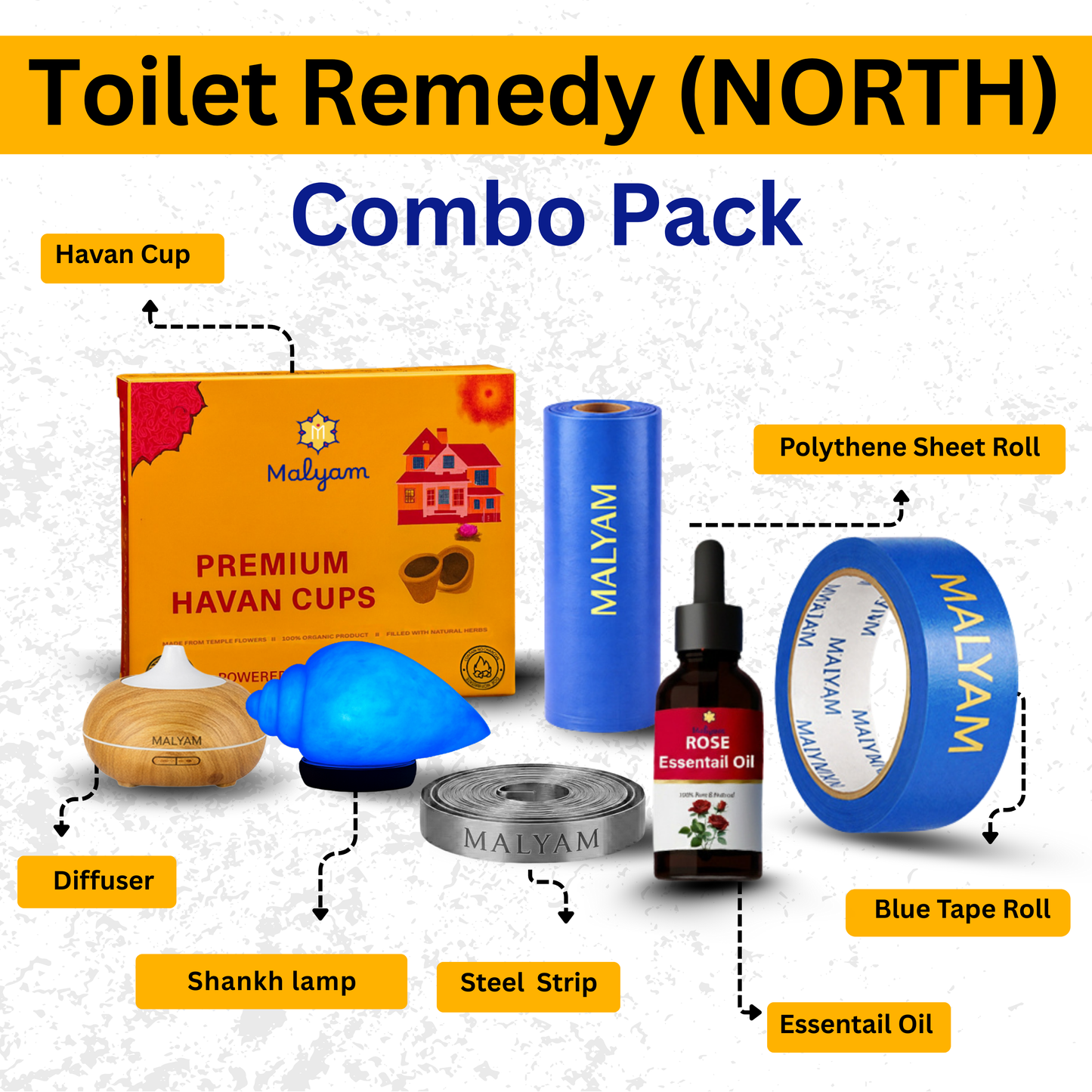 Toilet Remedies Combo Pack.