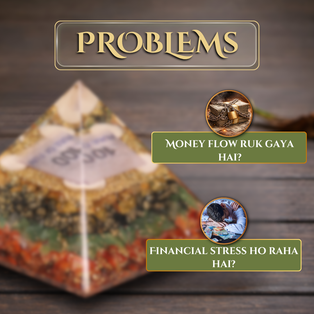 Money Magnet Crystal Pyramid