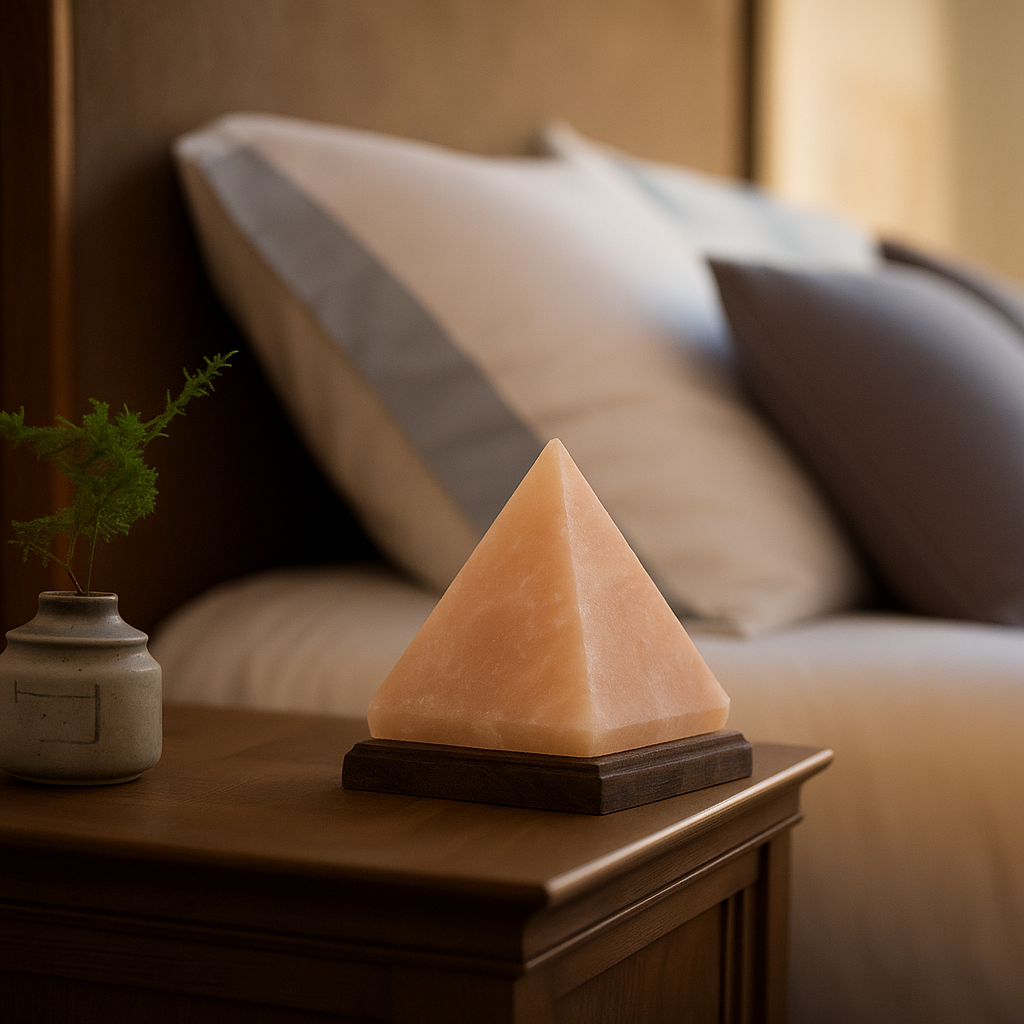 Triangle Salt Lamp
