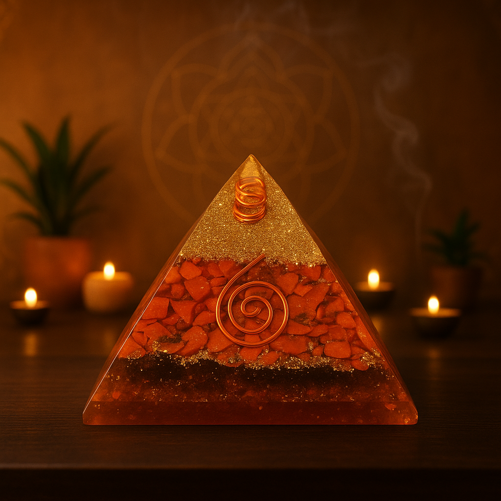 RED JASPER Pyramid
