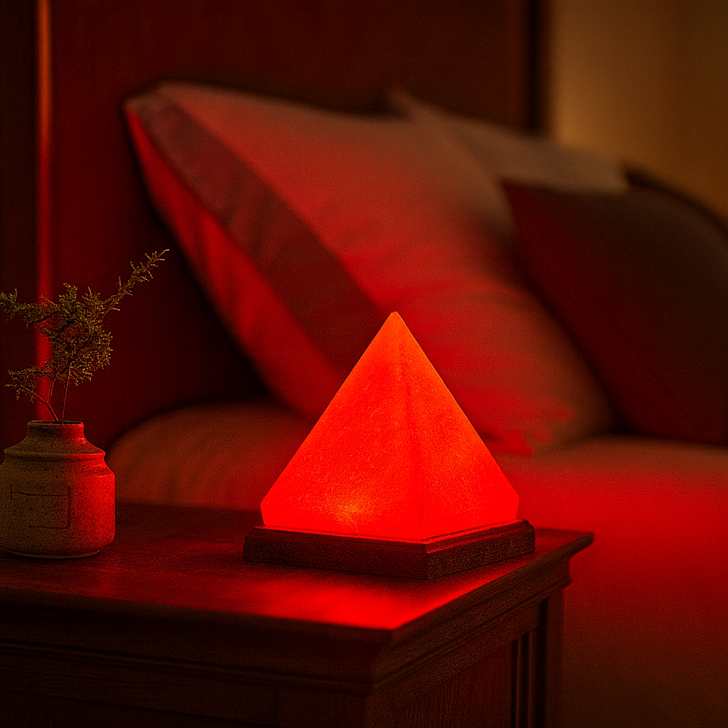 Triangle Salt Lamp
