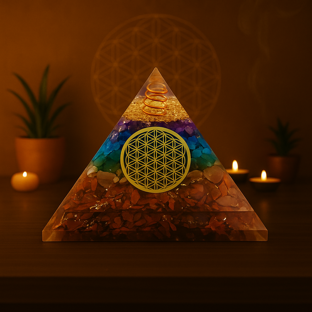 SEVEN CHAKRA SHREE YANTRA Pyramid