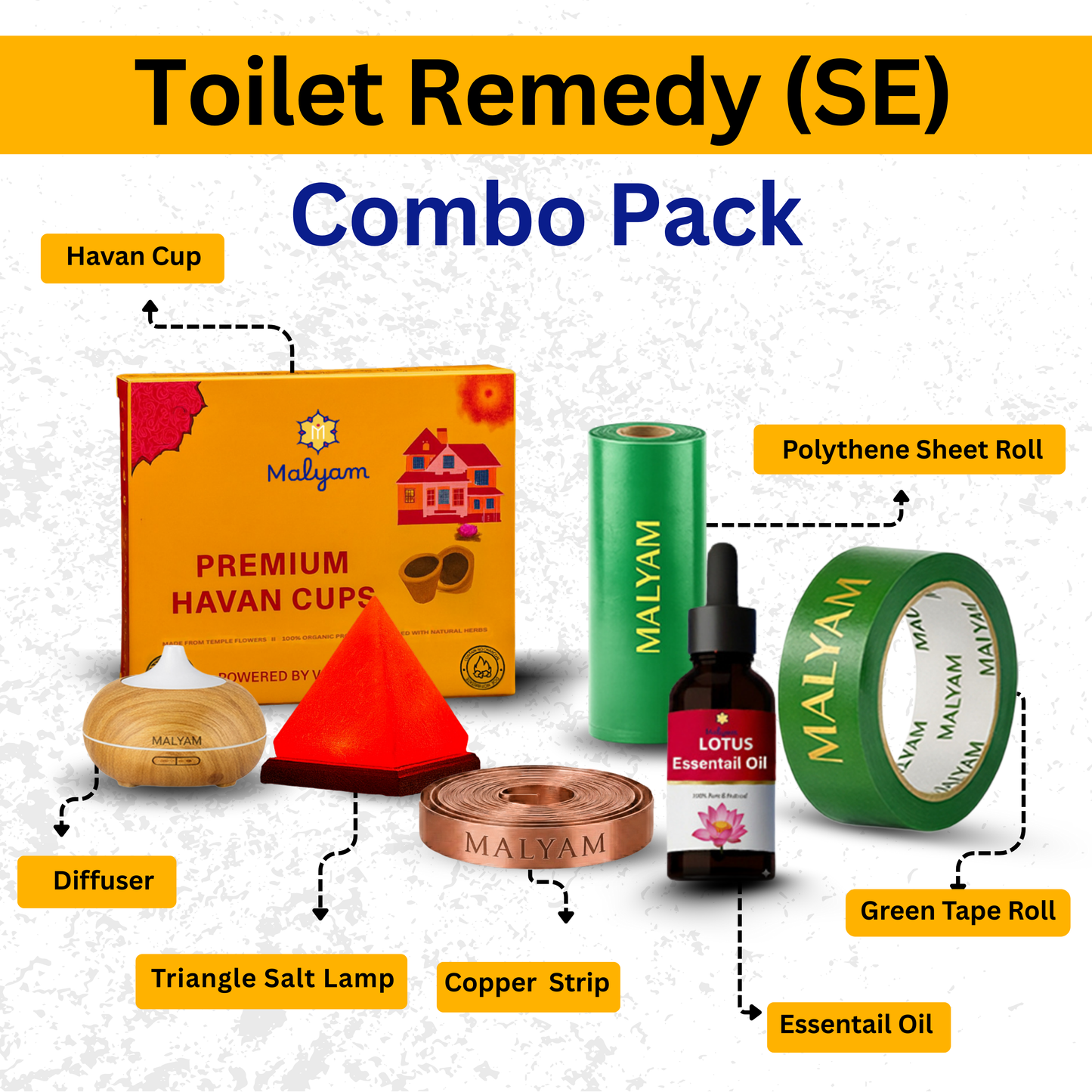 Toilet Remedies Combo Pack.