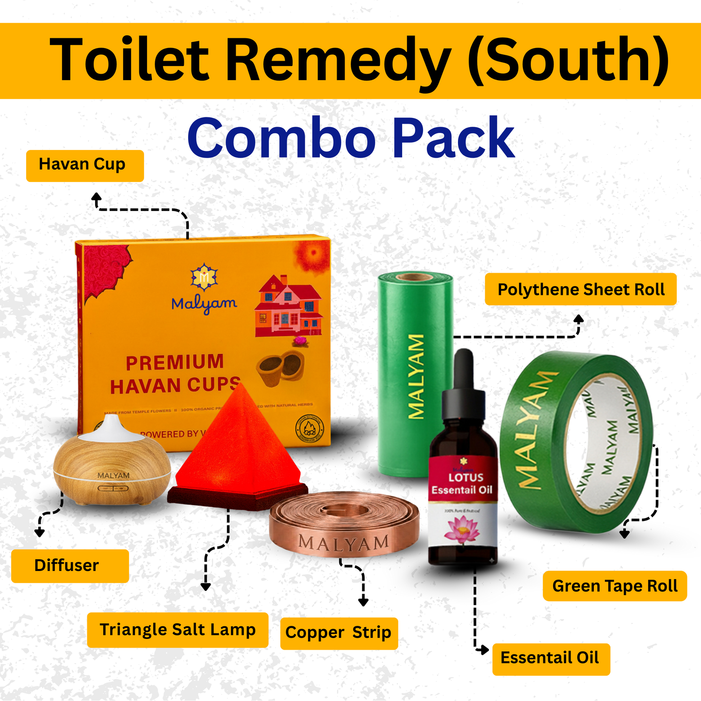 Toilet Remedies Combo Pack.
