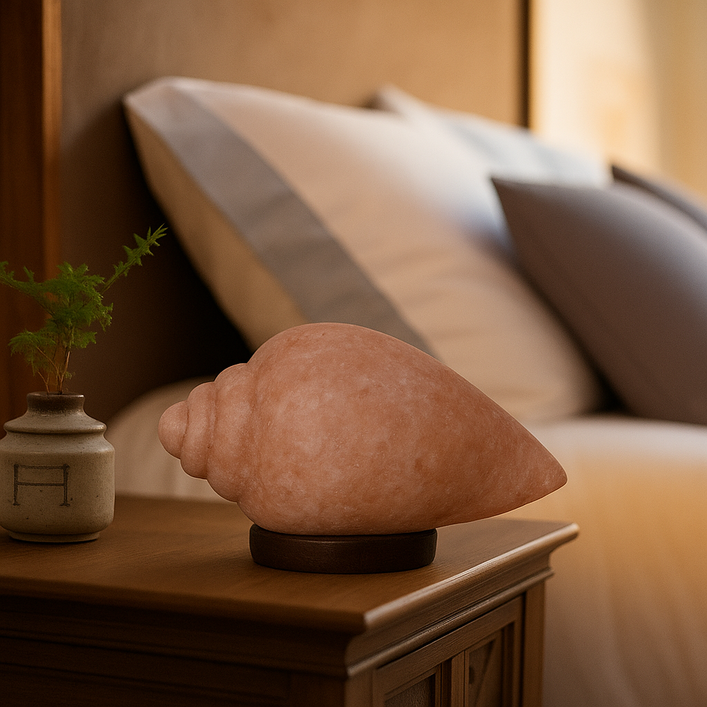 Shankh Salt Lamp
