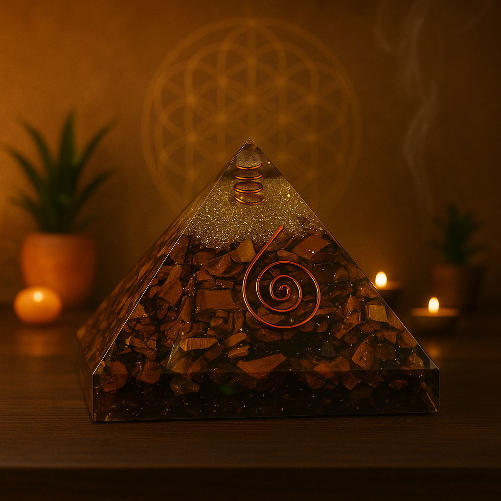 TIGER EYE Pyramid