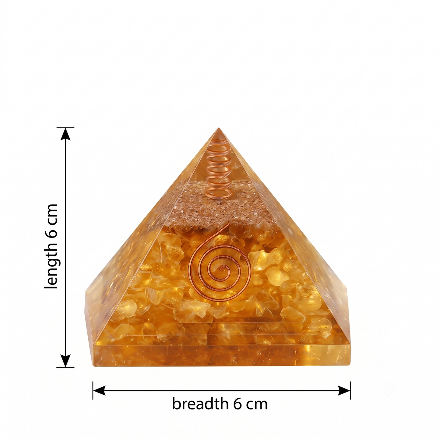 YELLOW CITIRINE Pyramid