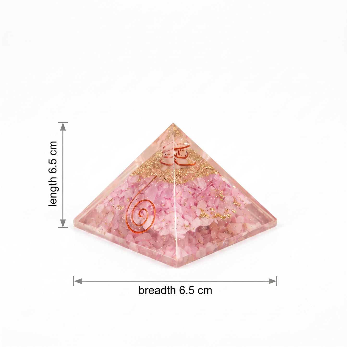 Rose Quartz Pyramid
