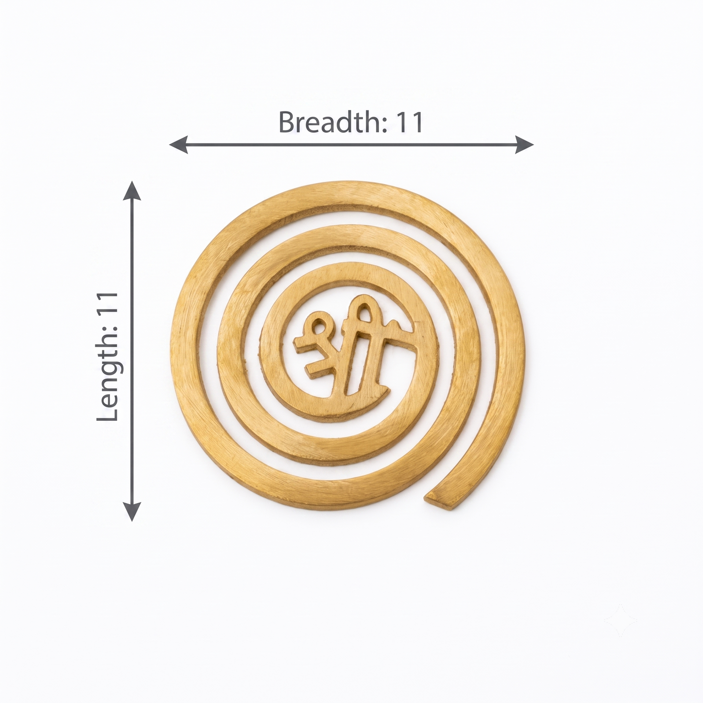 Brass Helix Shri