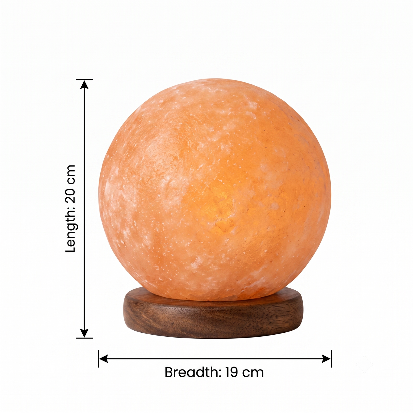 Round Salt Lamp