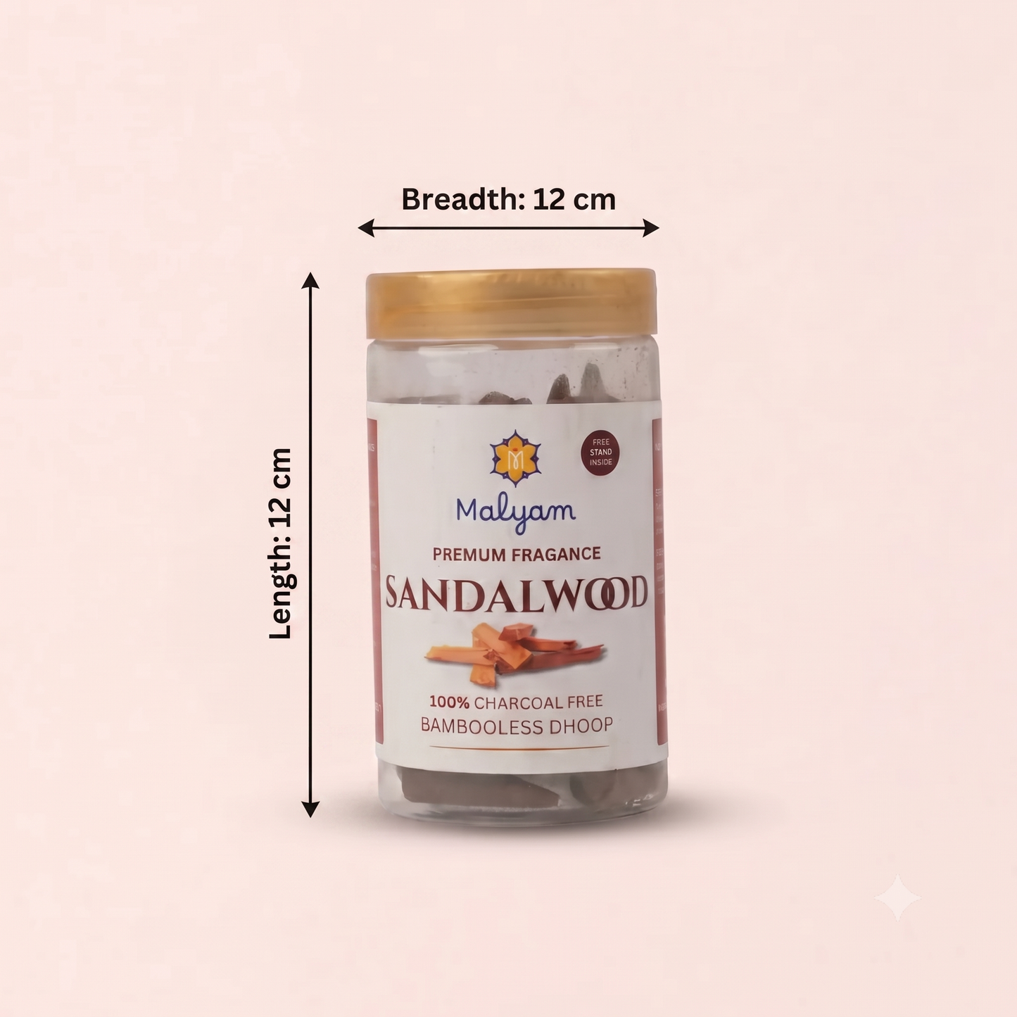 Sandalwood Premium Dhoop Cones Pack of 3