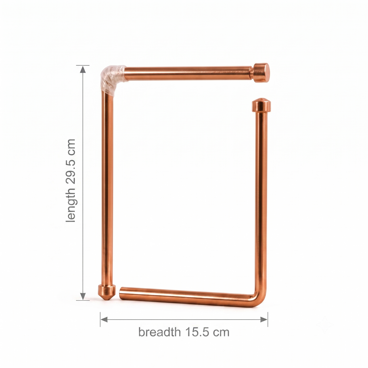 Copper L Shape Dowsing Rods for Vastu & Energy