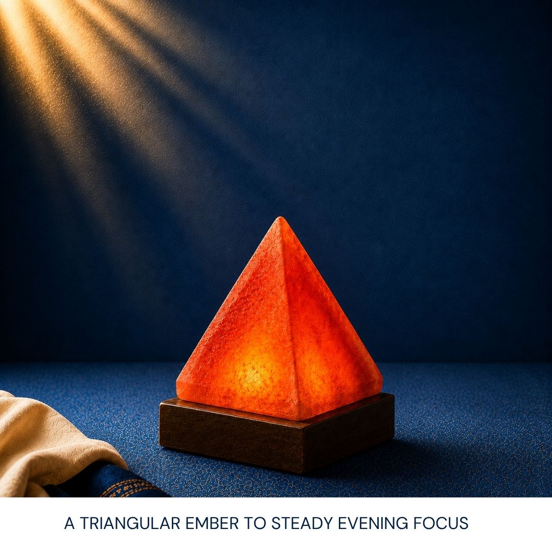 Triangle Salt Lamp