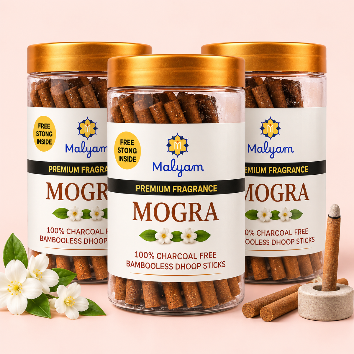 Morga Premium Dhoop Sticks – (Bambooless) | Pack of 3