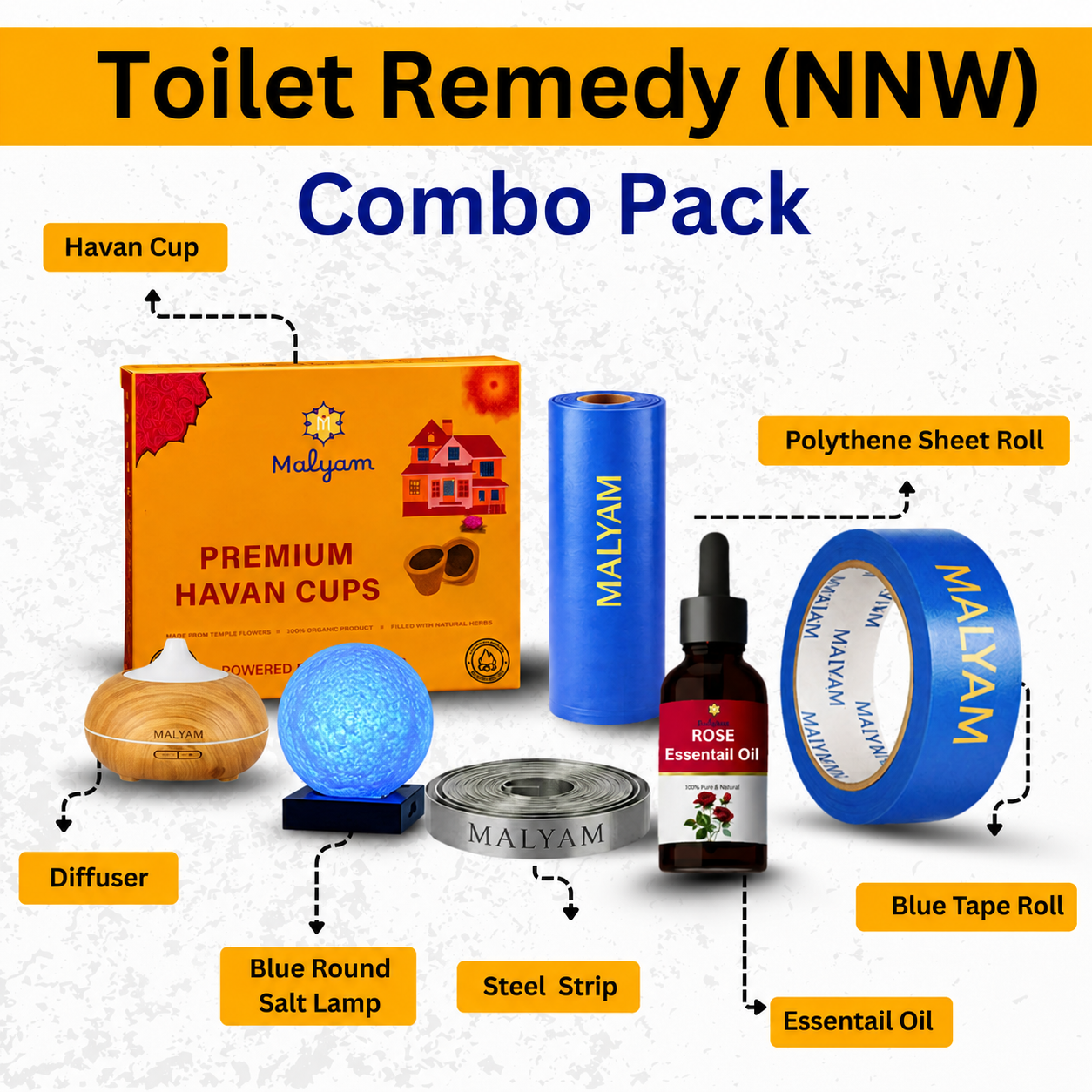 Toilet Remedies Combo Pack.