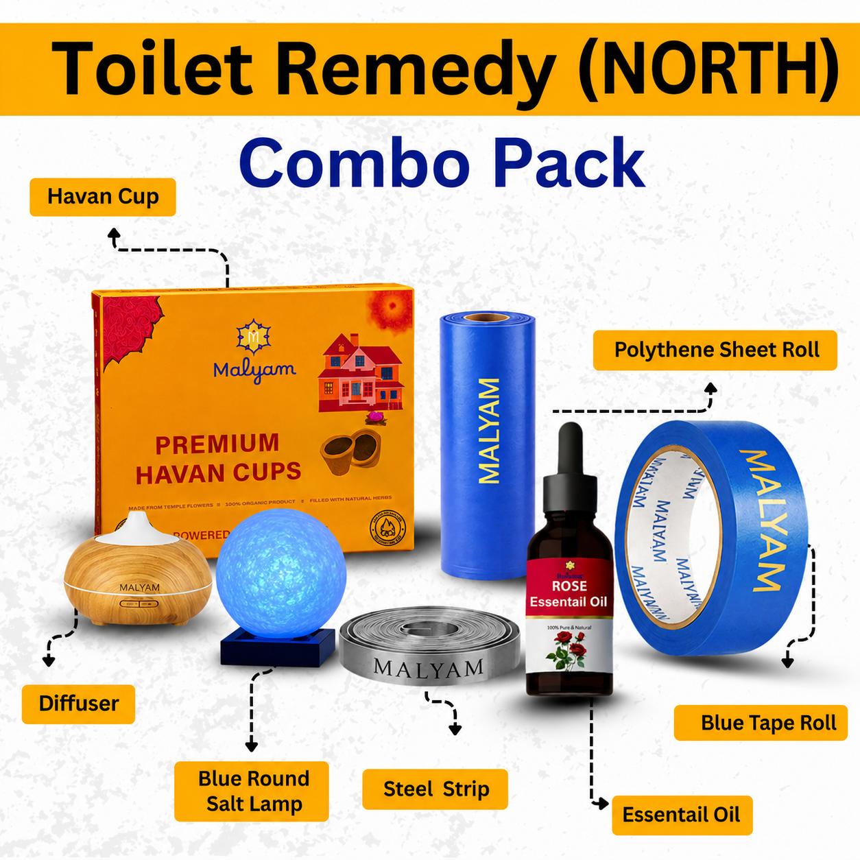 Toilet Remedies Combo Pack.