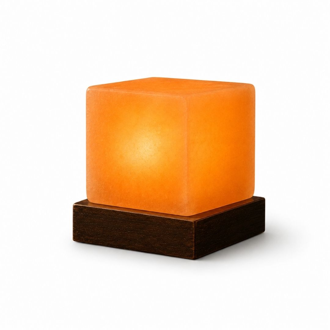 Square Salt Lamp
