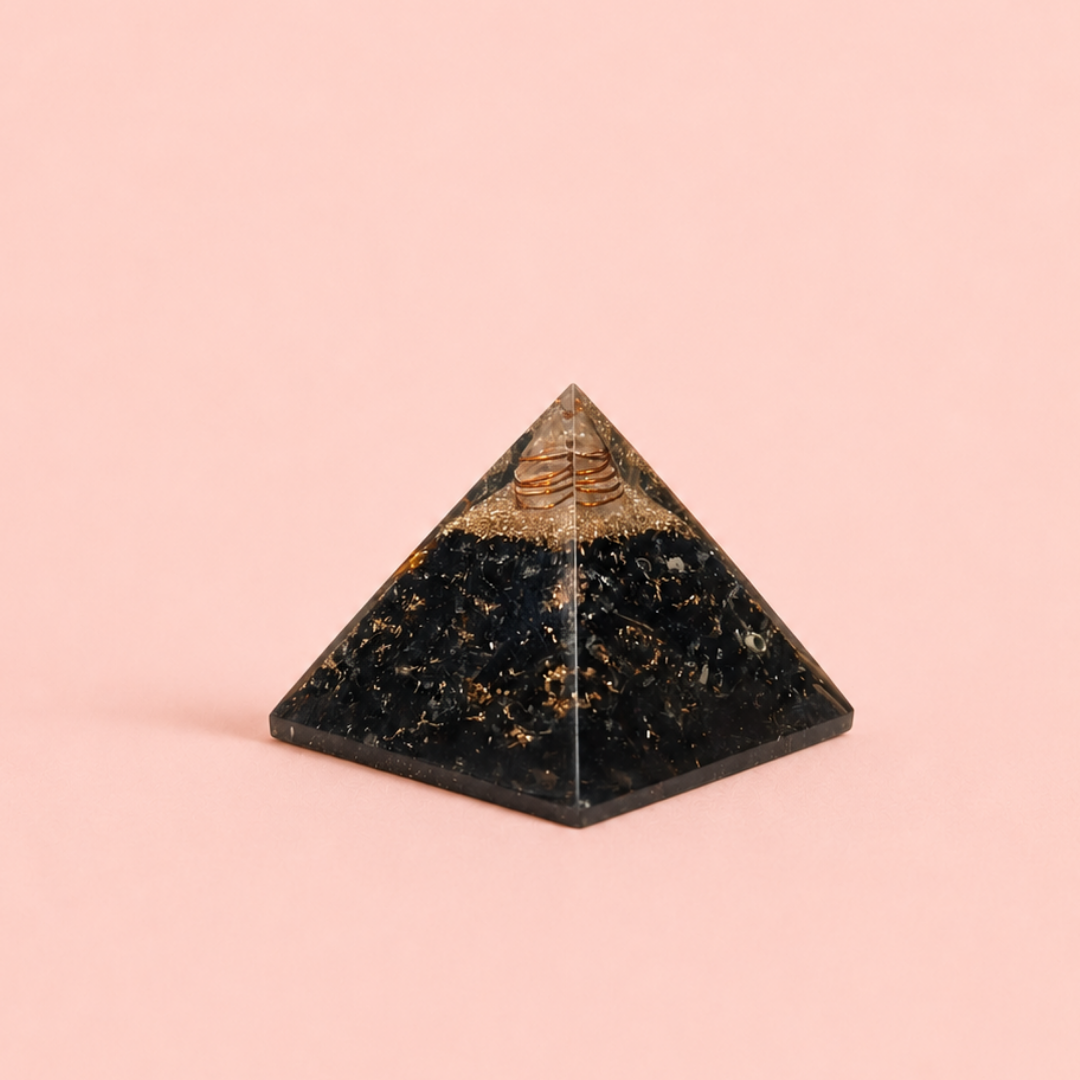 Black Tourmaline Pyramid