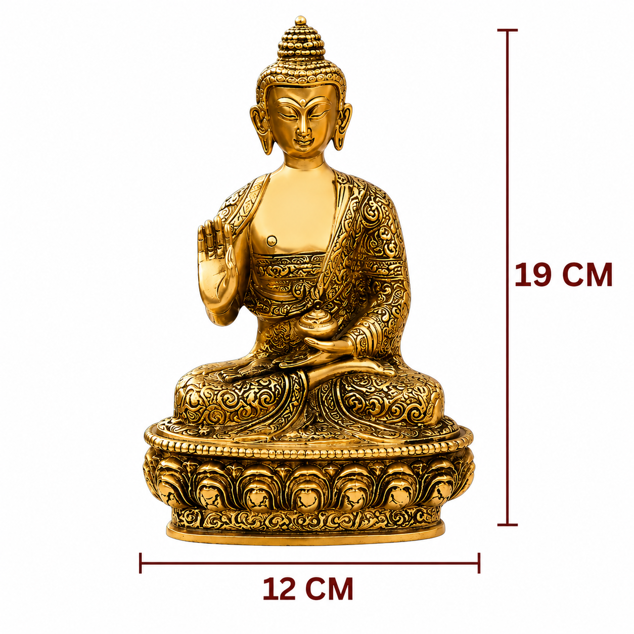 Brass Buddha Statue