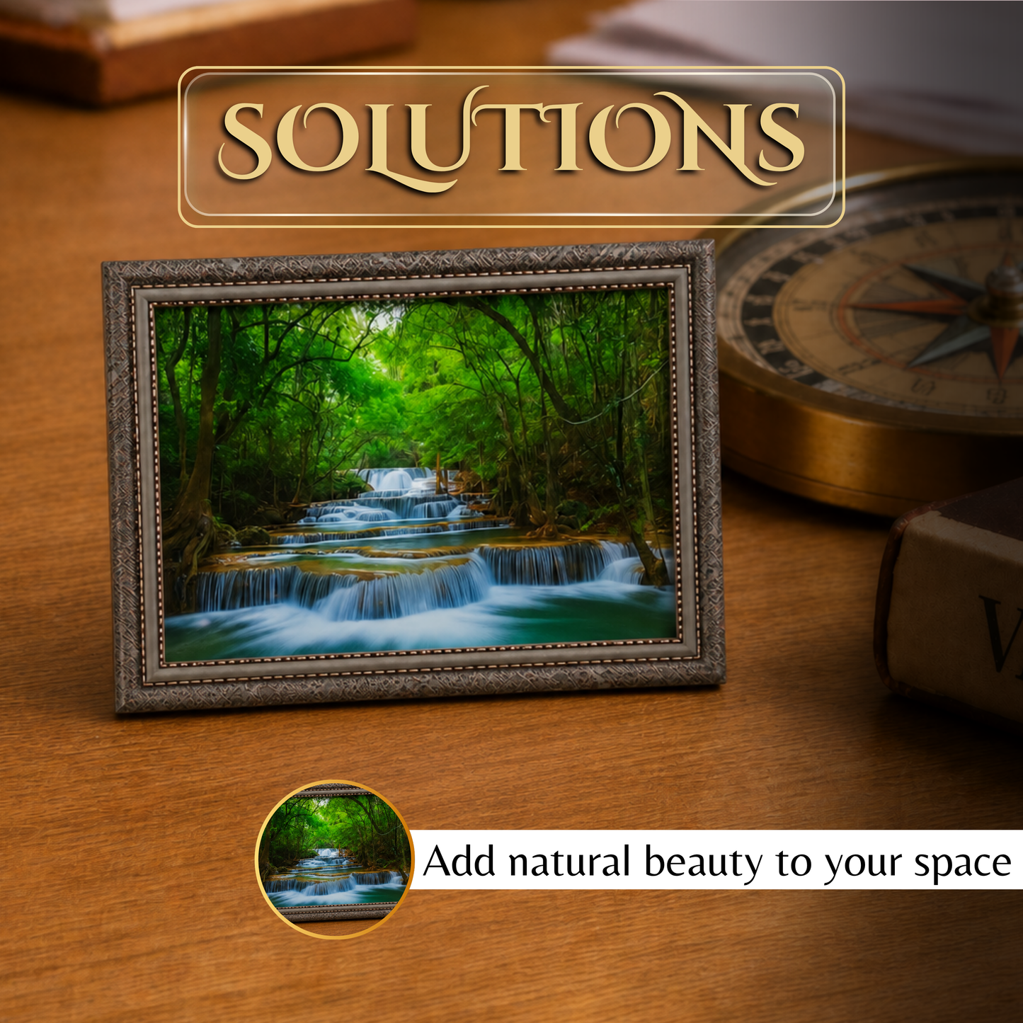 Waterfall Frame Paintings