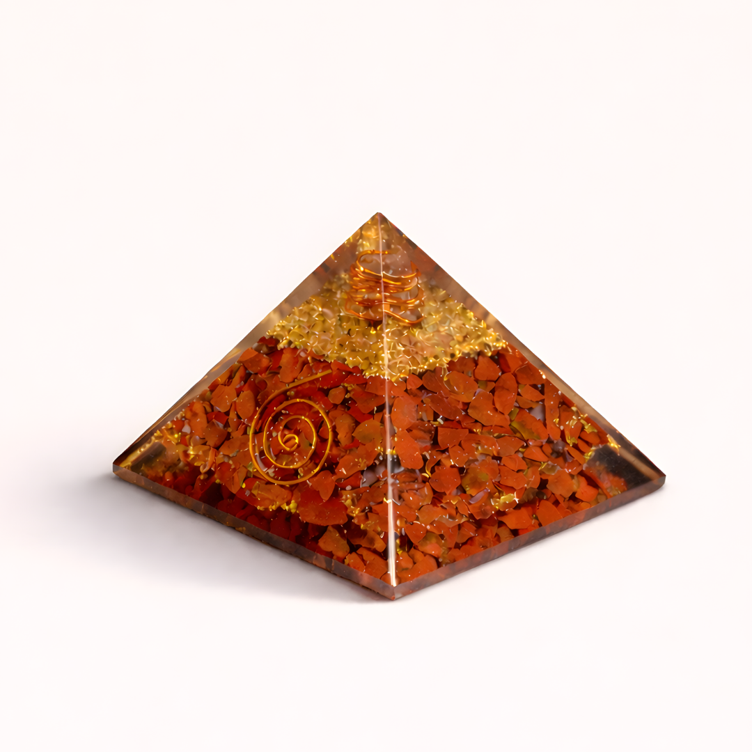 Red Jasper Pyramid
