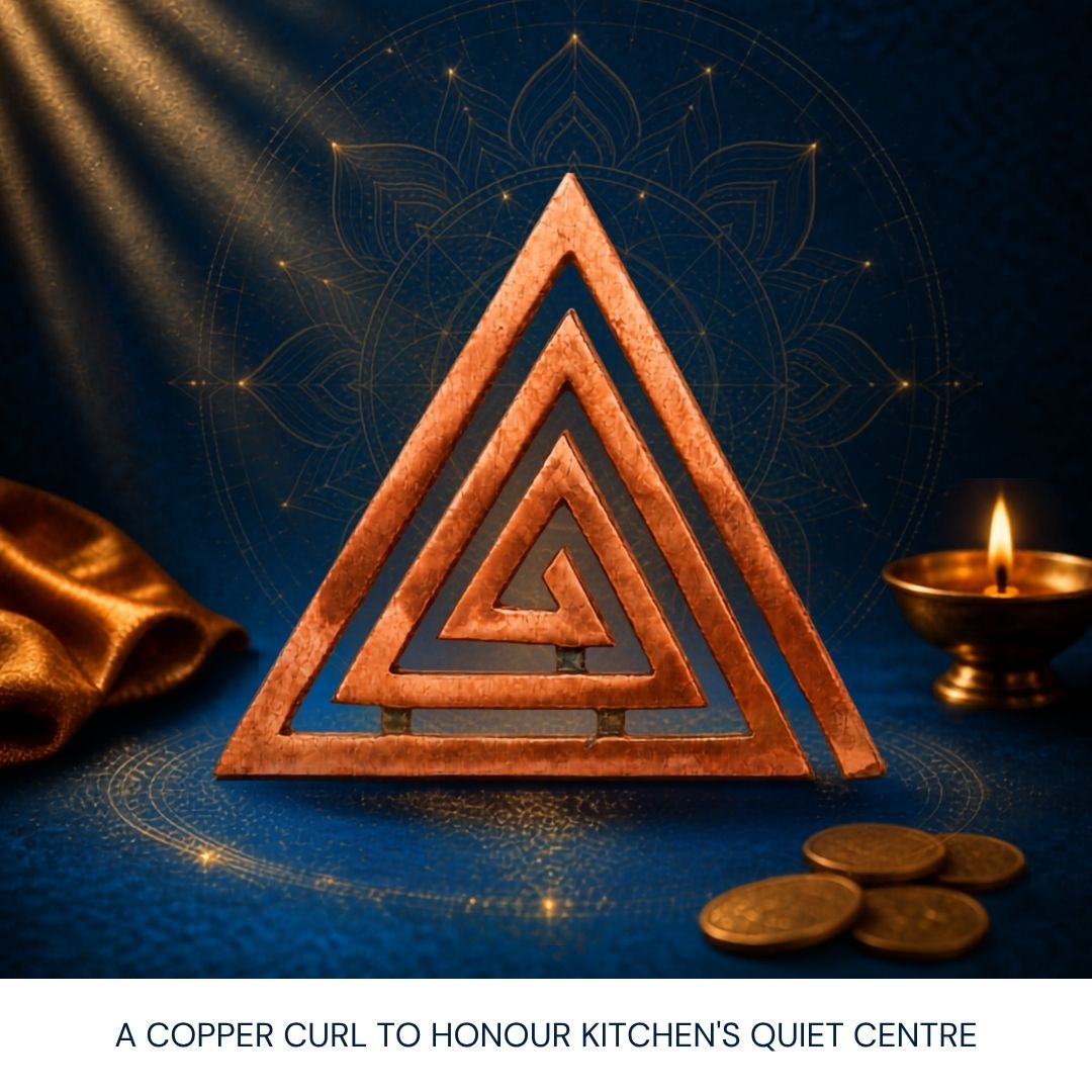 Copper Helix Triangle