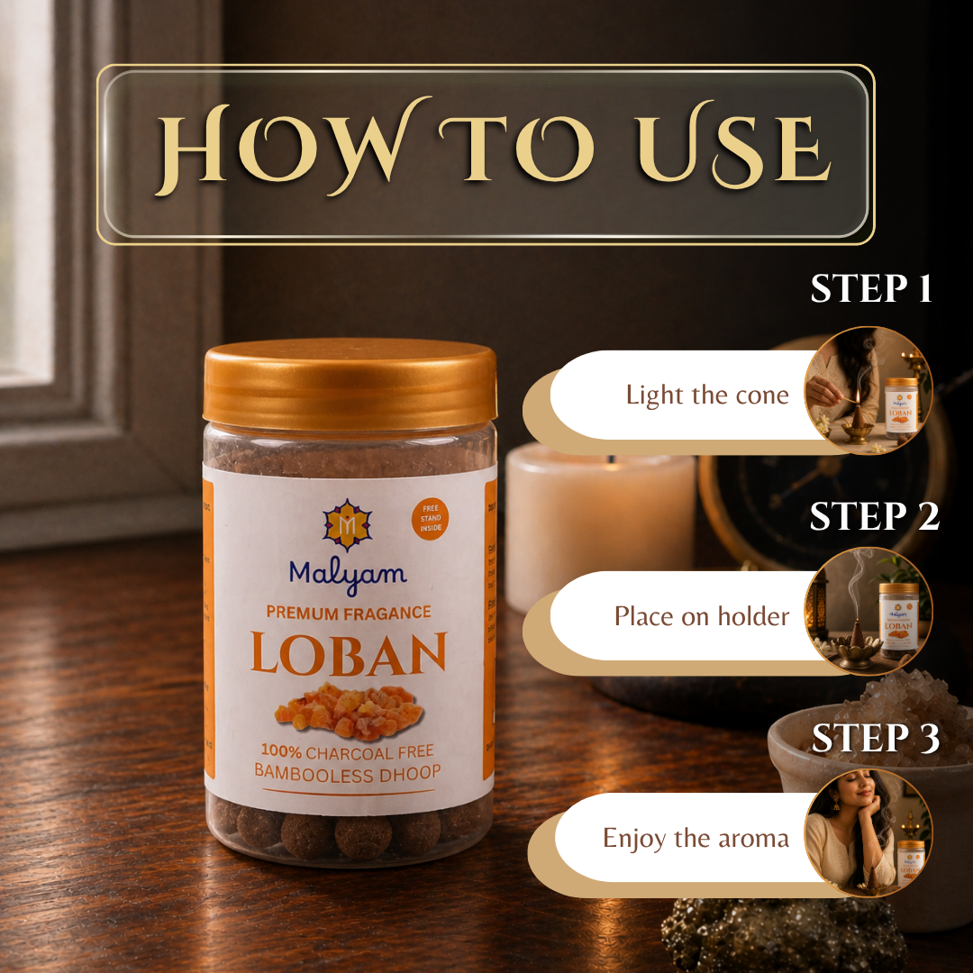 Loban Dhoop Cones Pack of 3