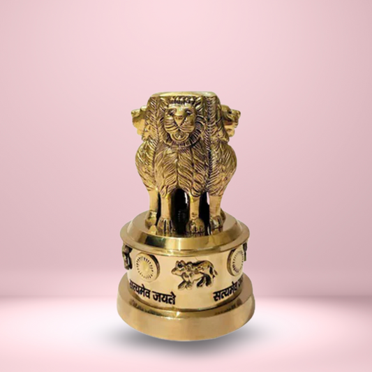 BRASS ASHOKA PILLAR