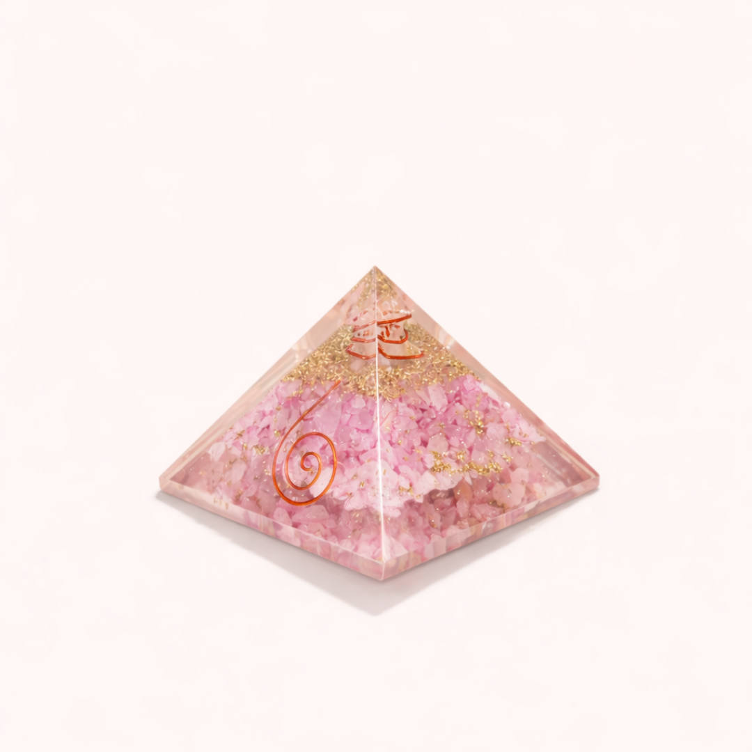 Rose Quartz Pyramid
