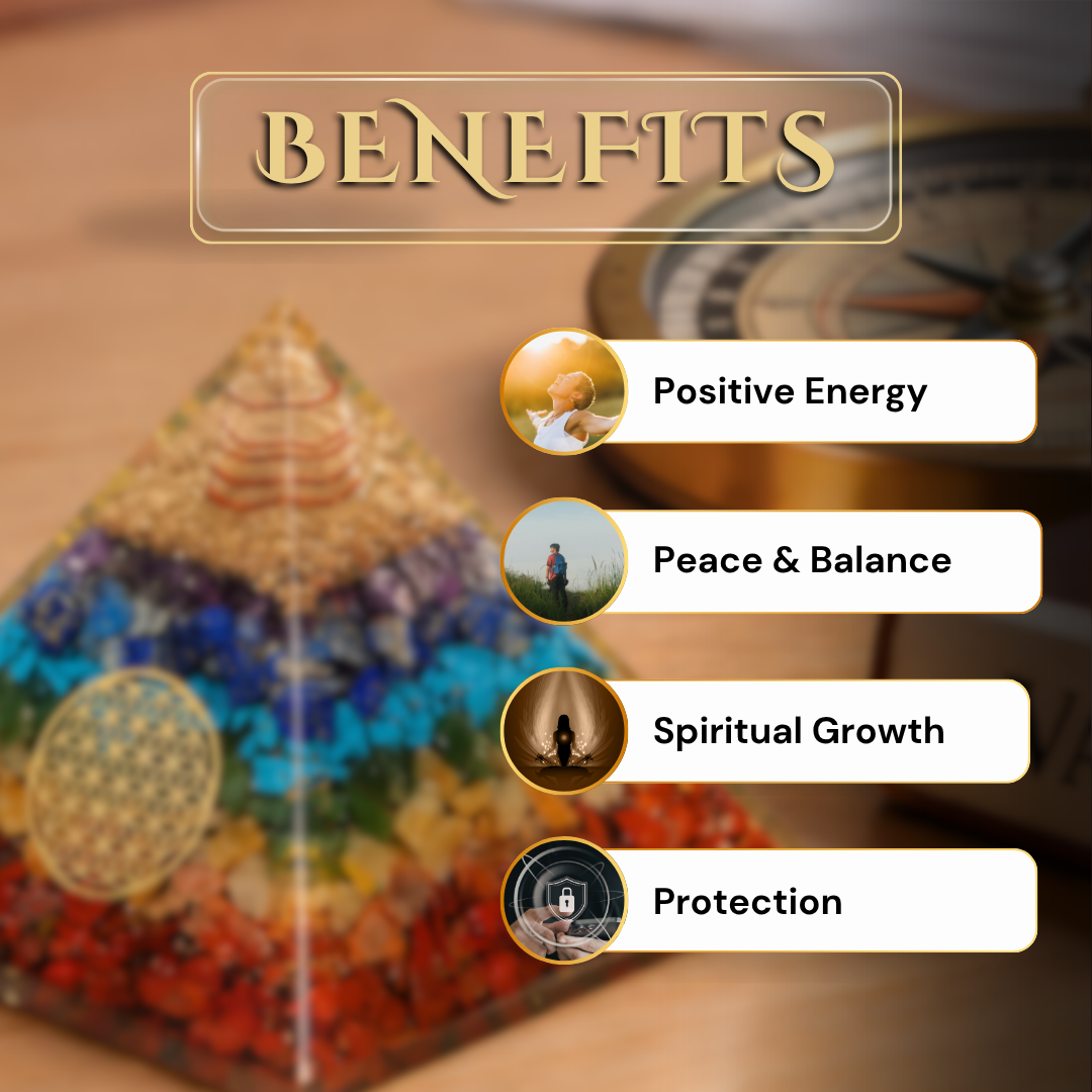 Seven Chakra Shree Yantra Pyramid