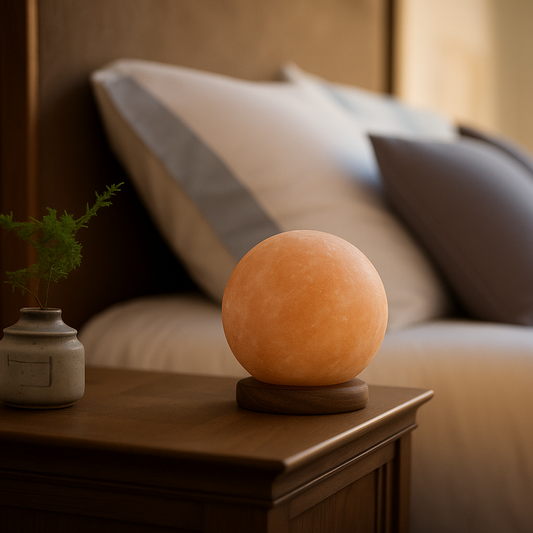 Round Salt Lamp