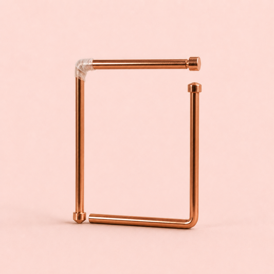 Copper L Shape Dowsing Rods for Vastu & Energy