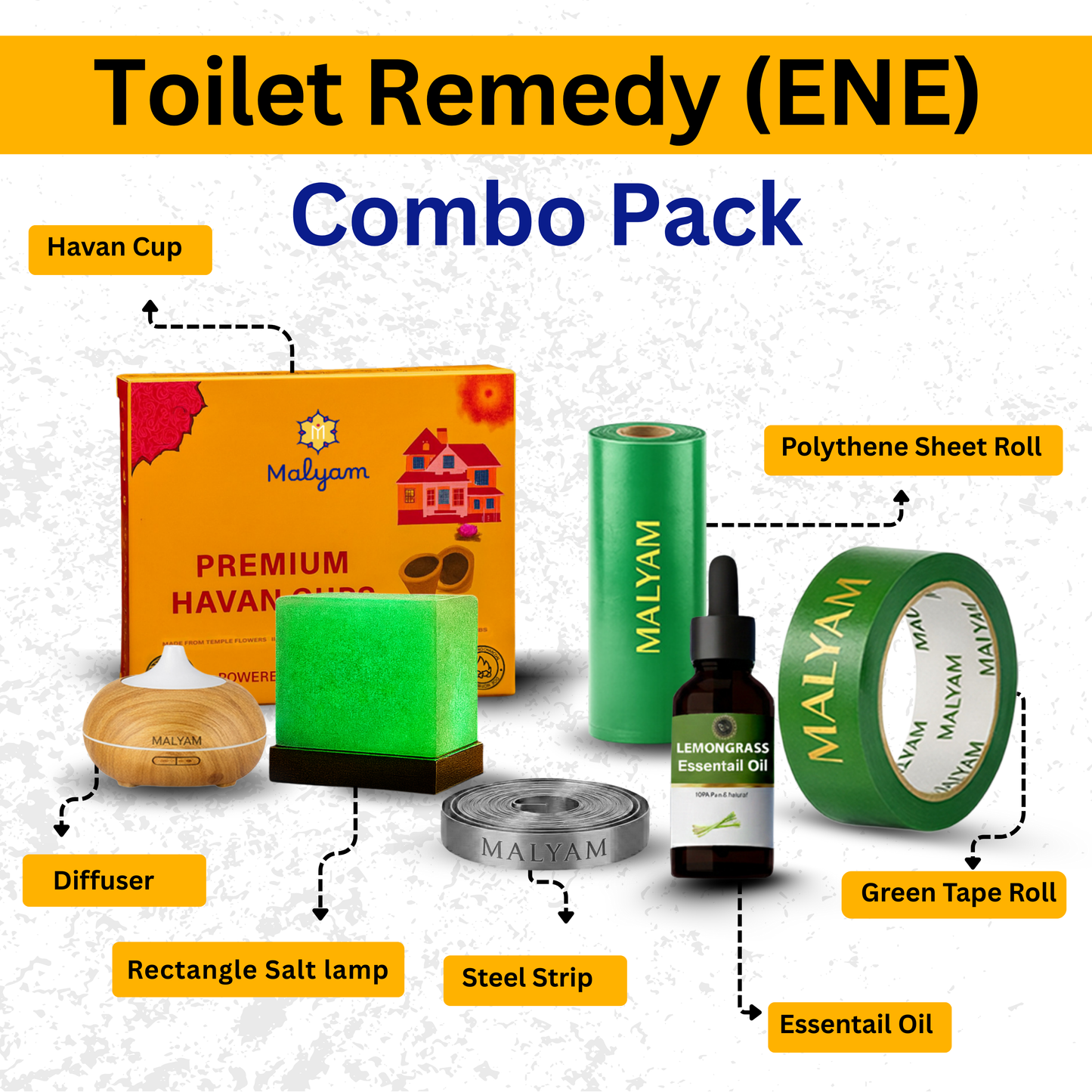 Toilet Remedies Combo Pack.