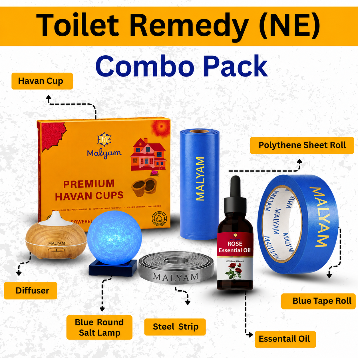 Toilet Remedies Combo Pack.