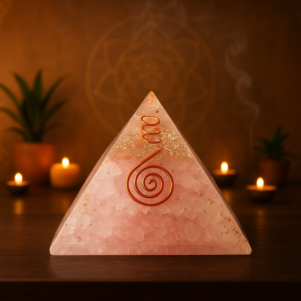 ROSE QUARTZ Pyramid