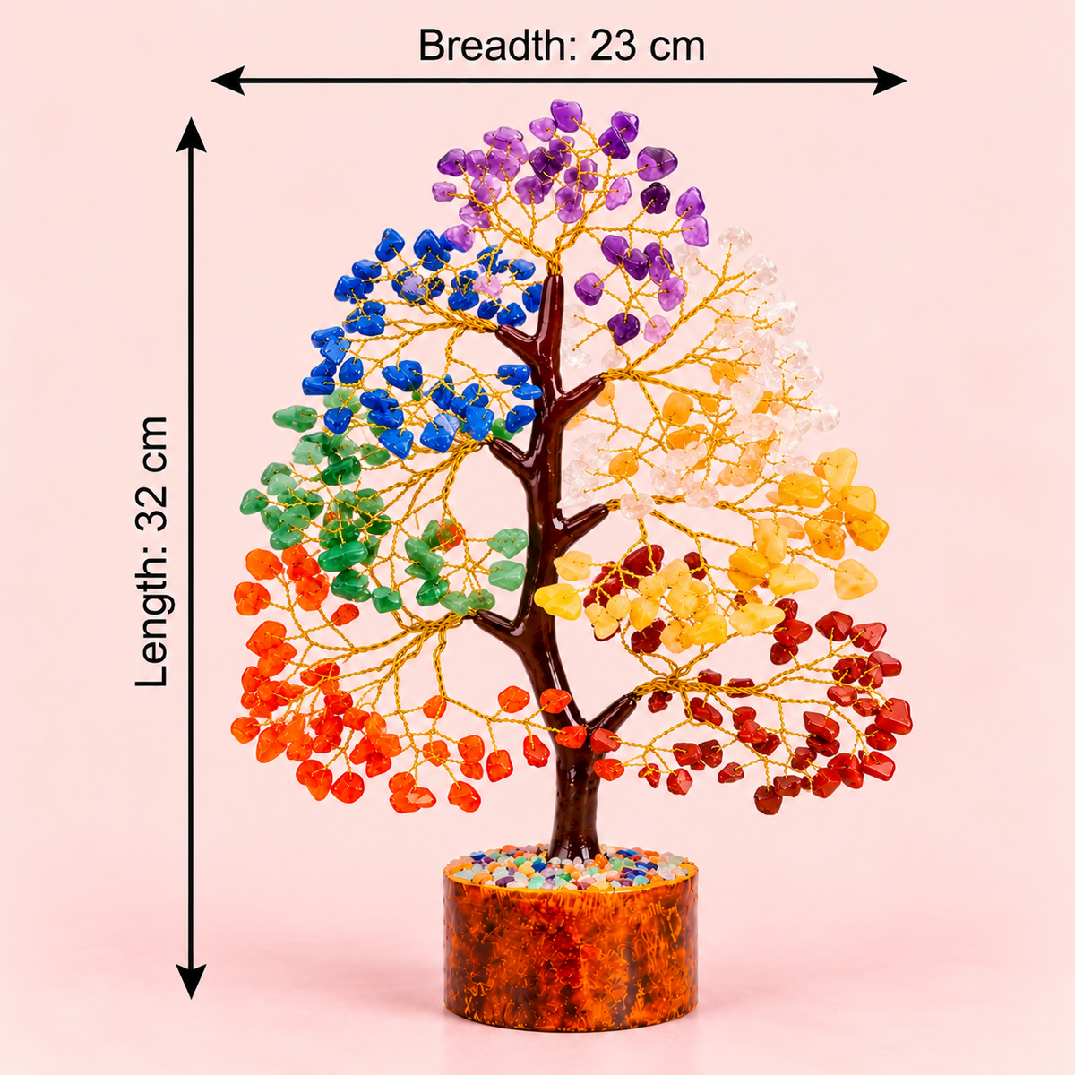 SEVEN CHAKRA TREE 300 BEADS
