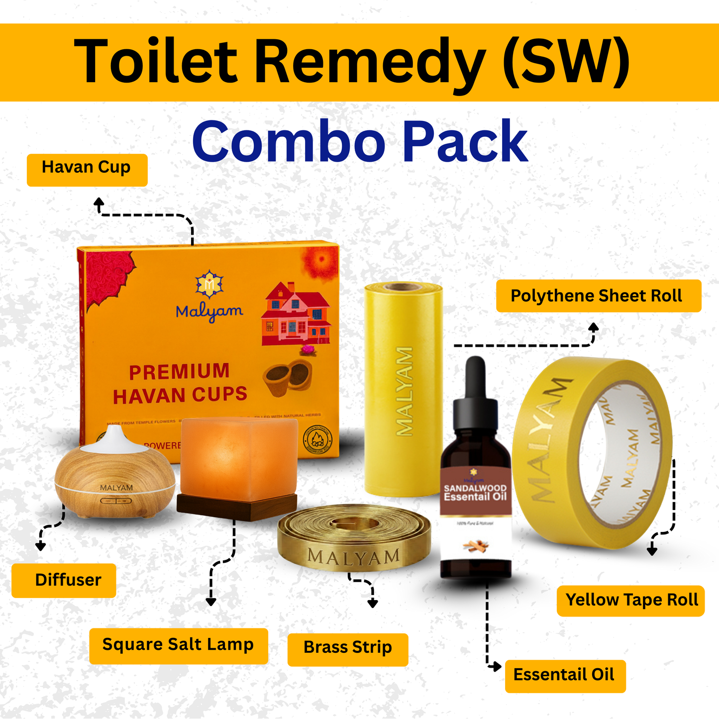 Toilet Remedies Combo Pack.