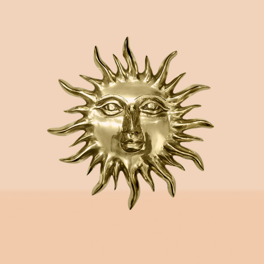 VASTU BRASS BIG SUN STATUE