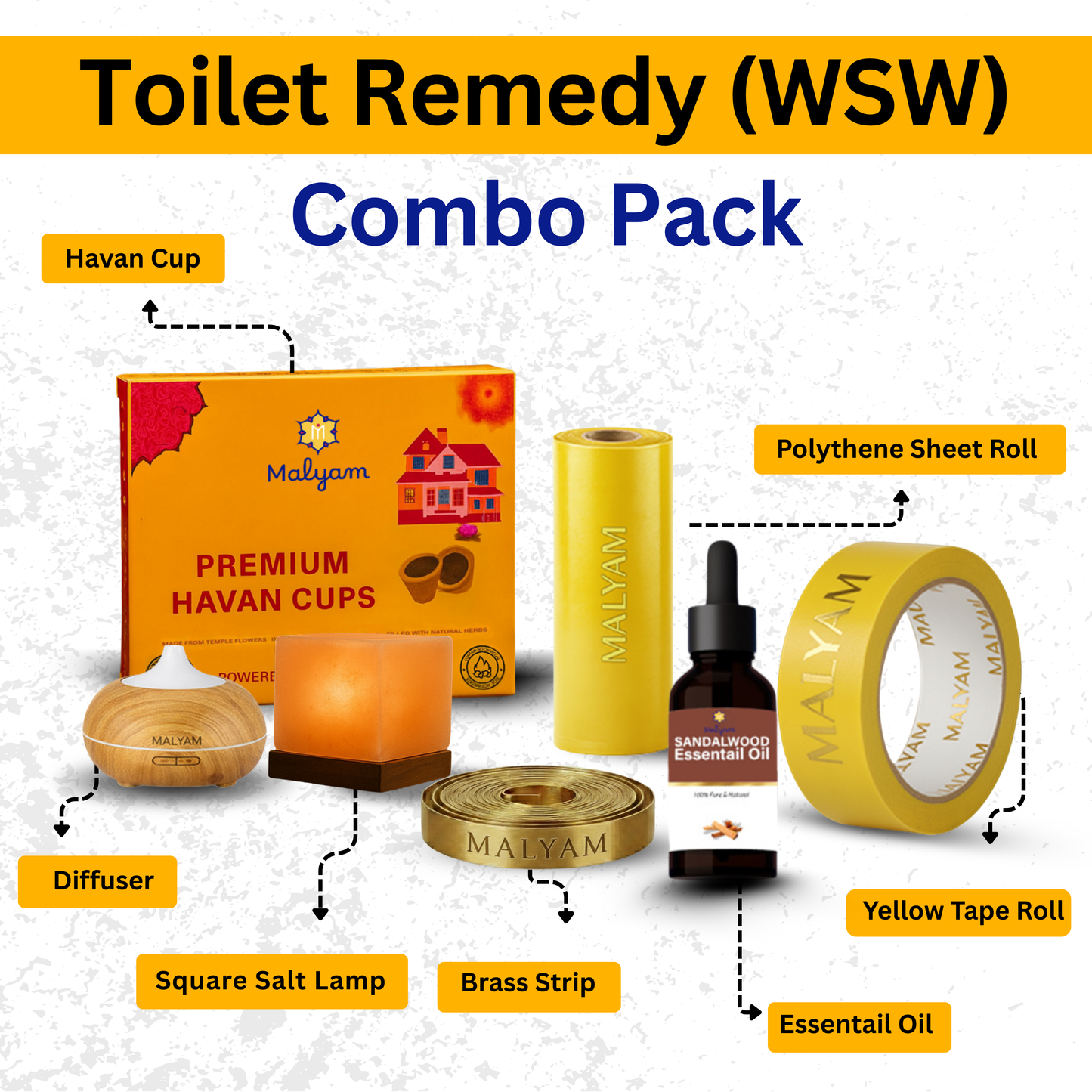 Toilet Remedies Combo Pack.